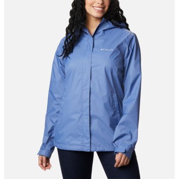 Columbia Ženske Jakne - Arcadia II Rain Plave | JWMR-25089